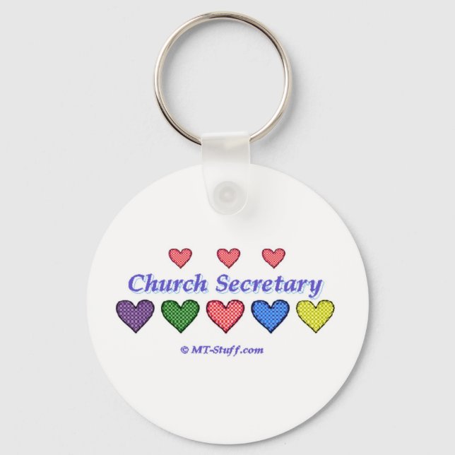 Church Secretary GH Keychain (Front)