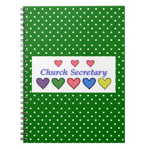 Church Secretary GH Notebook