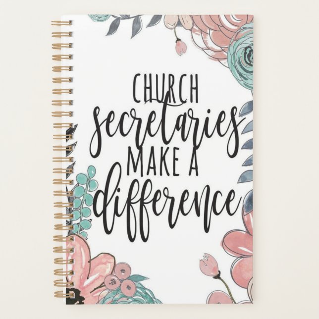 Church Secretary Planner (Front)