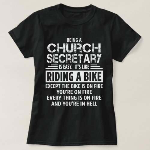 Church Secretary T_Shirt