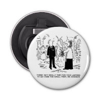 Church Service Wedding Vicar Says No to Lawyers Bottle Opener