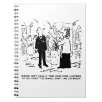 Church Service Wedding Vicar Says No to Lawyers Notebook