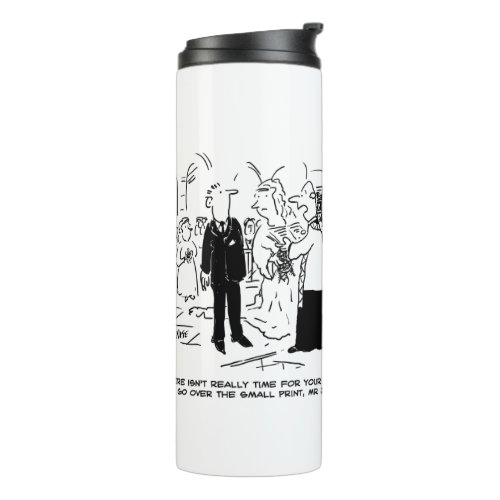 Church Service Wedding Vicar Says No to Lawyers Th Thermal Tumbler