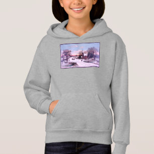 Church Services on Christmas Eve Morning Hoodie