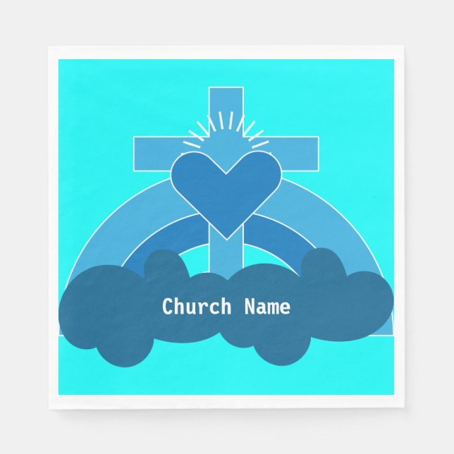 Church Societies Groups And Clubs Coffee Mug Squar Napkins (Front)