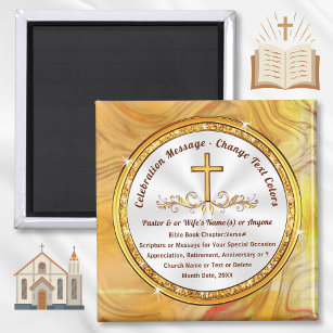 Church Souvenirs for Anniversary or Any Occasions, Magnet