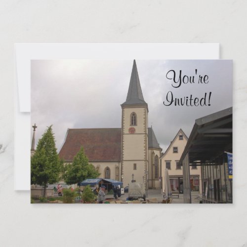 Church Square Invitation