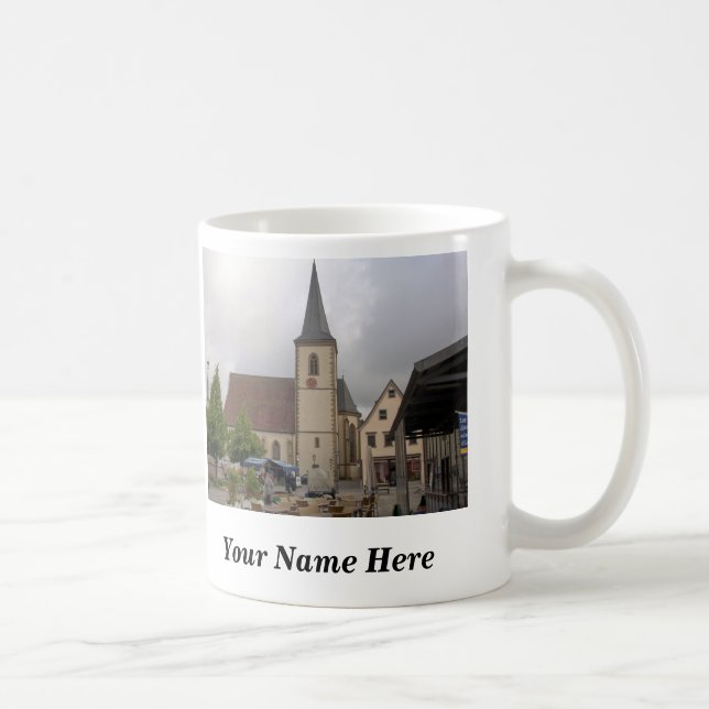 Church Square Personalized Mug (Right)
