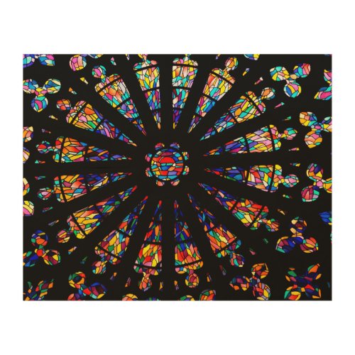 church stained glass windows colors wood wall art
