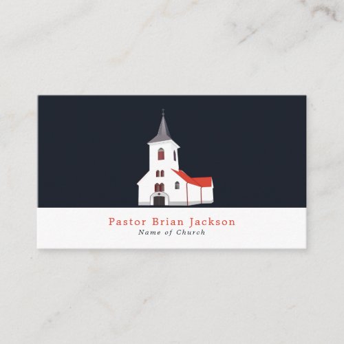 Church Steeple Christianity Religious Business Card