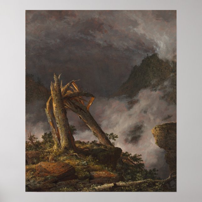Church - Storm In The Mountains 1847 Poster (Front)