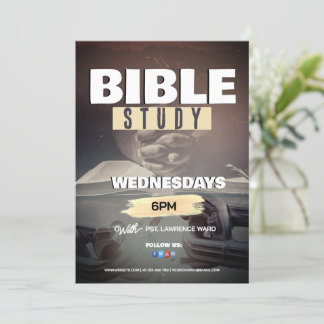 Church Sunday Service Customizable Flyer Design Invitation