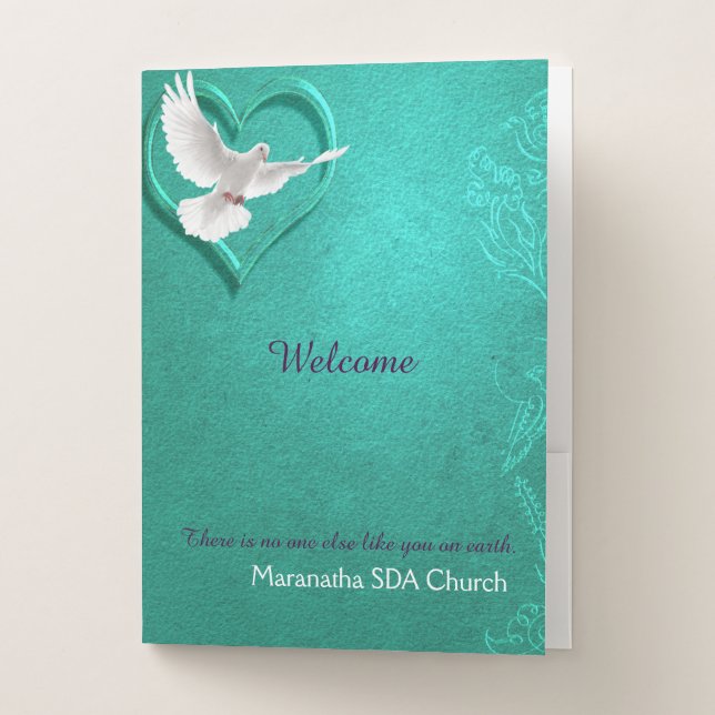 Church Welcome Folder (Front)