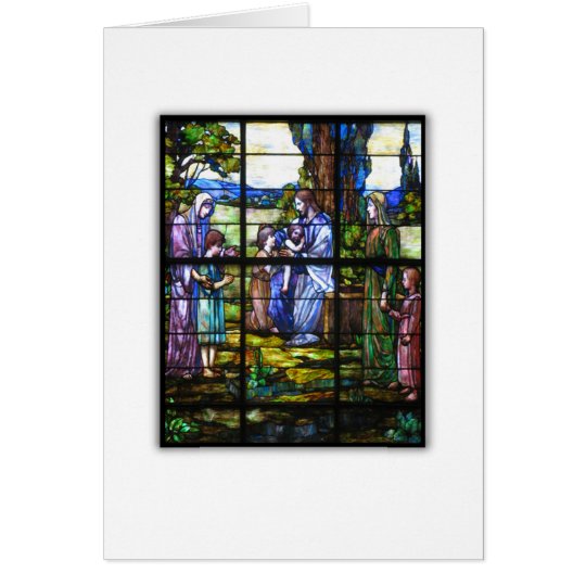 CHURCH WINDOW CARD
