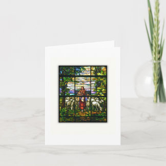 CHURCH WINDOW - Good Shepherd Card