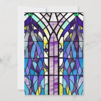 Church Window Holiday Card