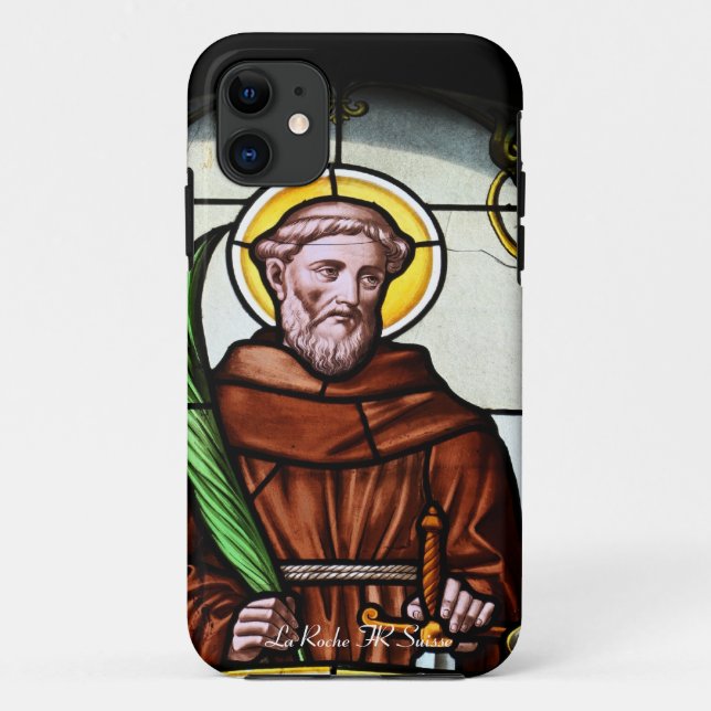 church window La Roche FR Suisse Case-Mate iPhone Case (Back)