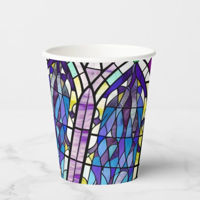 Church Window Paper Cups (Front)