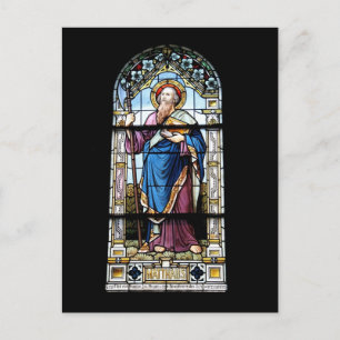 church window postcard