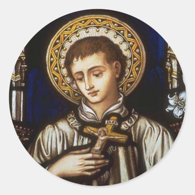 Church Windows 91 Classic Round Sticker (Front)