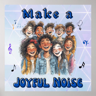 Church Youth Choir Poster