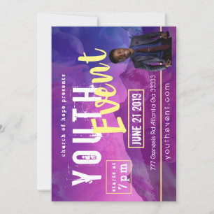 Church Youth Event Invitation