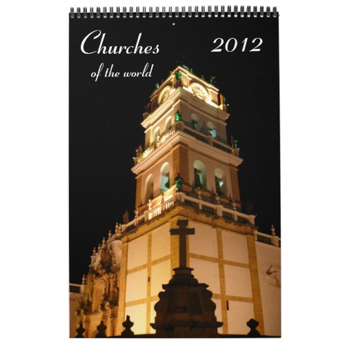 churches calendar 2012