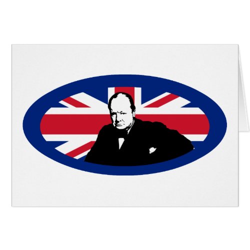 Churchill and Union Jack