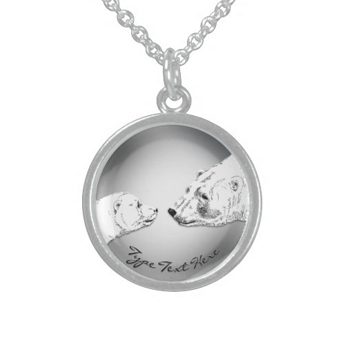 Churchill Bears Necklace Custom Polar Bear Jewelry