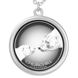 Churchill Canada Necklace Polar Bear Souvenir Gift