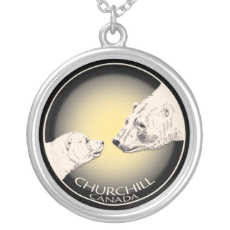 Churchill Canada Necklace Polar Bear Souvenir Gift