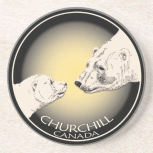 Churchill Canada Souvenir Coasters Churchill Gifts