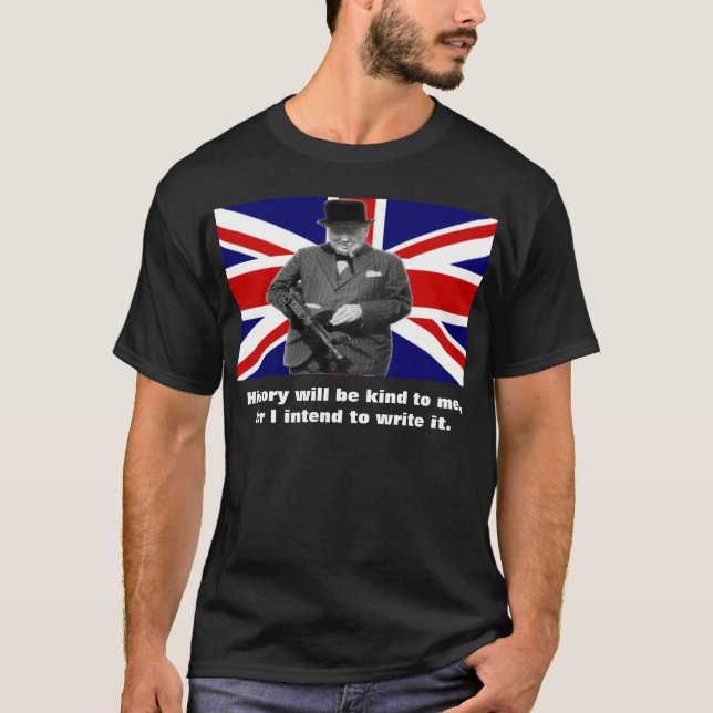 Churchill History T-Shirt (Front)