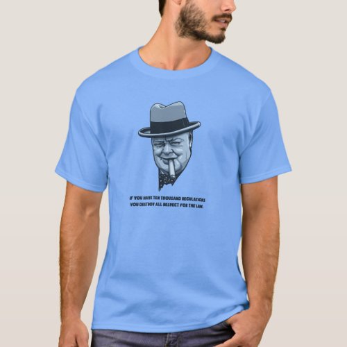 Churchill _Laws T_Shirt