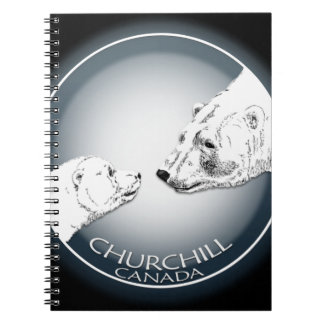 Churchill Polar Bear Notebook Bear Art Journal