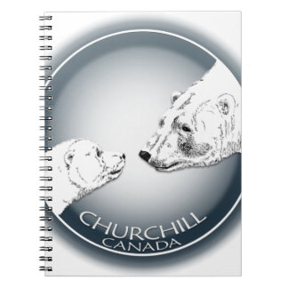 Churchill Polar Bear Notebook Bear Art Journal