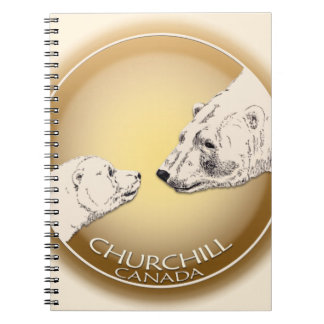 Churchill Polar Bear Notebook Bear Art Journal