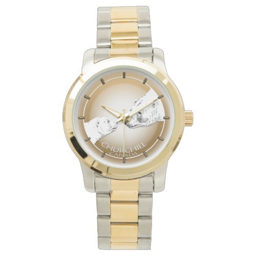 Churchill Polar Bear Watch Souvenir Wrist Watch