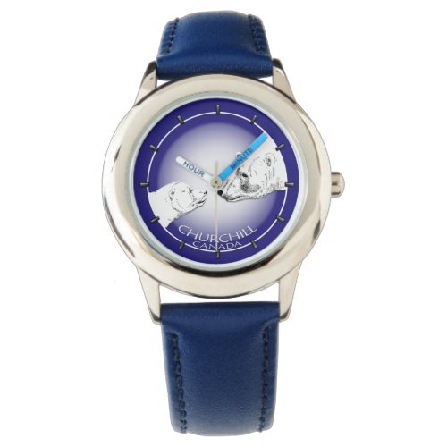 Churchill Polar Bear Watch Souvenir Wrist Watch