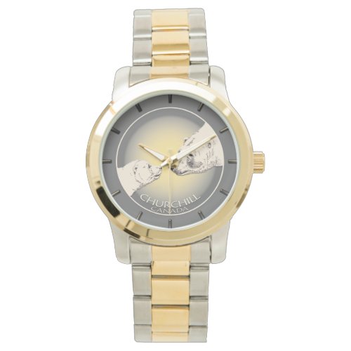 Churchill Polar Bear Watch Souvenir Wrist Watch