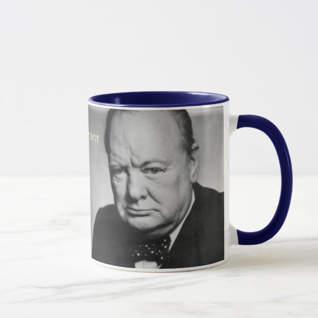 churchill quote mug (Right)