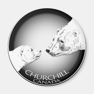 Churchill Souvenirs Polar Bear Art Magnets & Gifts