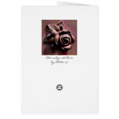 Churchyard Rose Cards (Back)