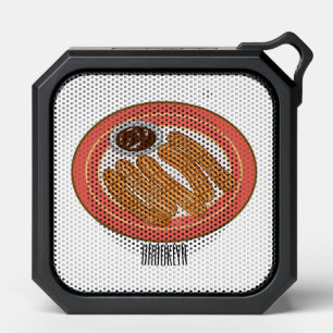 Churro cartoon illustration bluetooth speaker