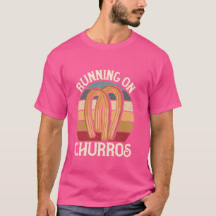 Churro Delight Foodie Design Sweet Cinnamon Sugar T-Shirt