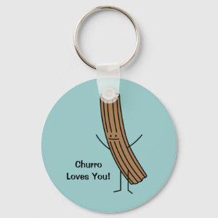 Churro Loves You! Keychain