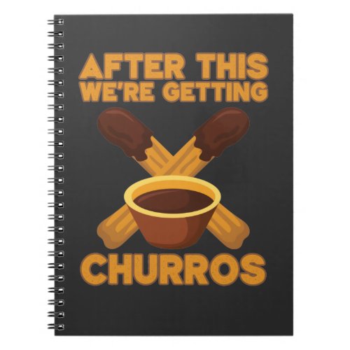 Churros Cinco De Mayo pastry snack Churro lover Notebook
