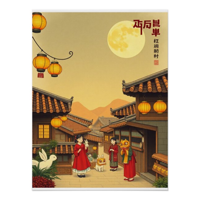 Chuseok Joseon Retro 2025 Poster (Front)