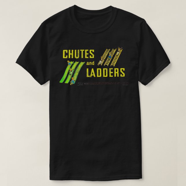 Chutes And Ladders Classic Logo  T-Shirt (Design Front)