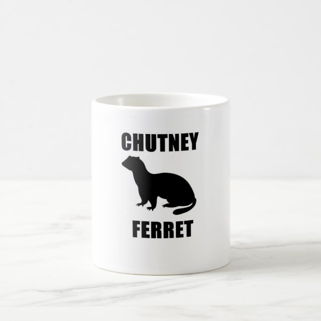Chutney Ferret Coffee Mug (Center)